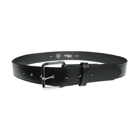 Boston Leather 6580-1-40 Black Plain 1-1//4/" Off Duty Belt Sz 40